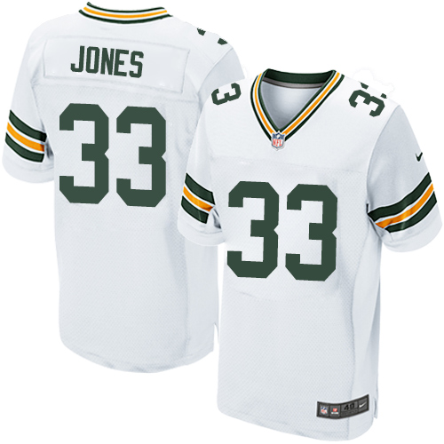 aaron jones white jersey