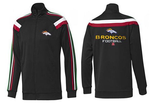 NFL Denver Broncos Victory Jacket Black_3 | FootballStoresElite.com